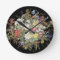 Alpine Wildflower Flowers Edelweiss Wall Clock