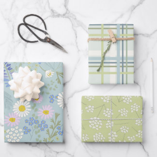 Alpine Wildflowers Coordinating Gift Wrap
