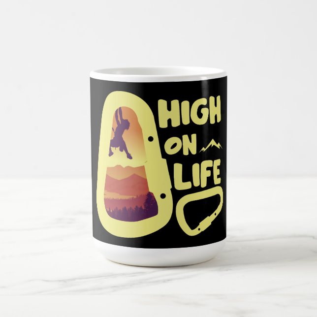 Alpinists Mountaineering  Color Morph Mug (Center)