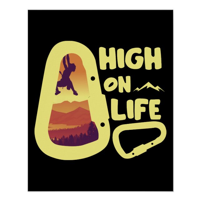 Alpinists Mountaineering  Poster (Front)