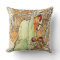 Alpohnse Mucha Winter Pillow