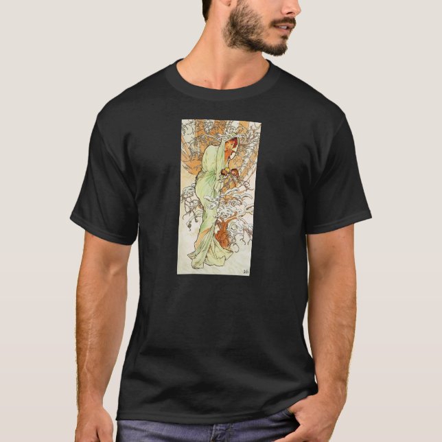 Alpohnse Mucha Winter T-shirt (Front)