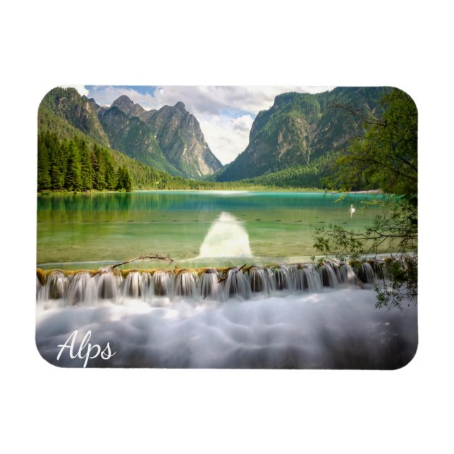 Alps Italy Dolomites Magnet (Horizontal)