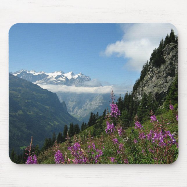 Alps, Mountains Mouse Pad (Front)