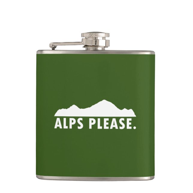 Alps Please Flask (Front)
