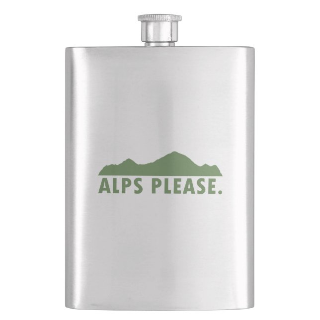 Alps Please Flask (Front)