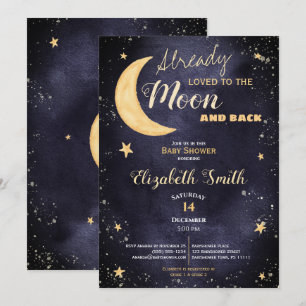 Already loved gender neutral babyshower invitation
