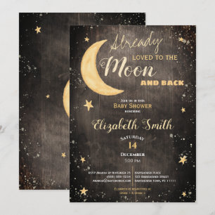 Already loved gender neutral babyshower kaart invitation