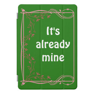 Already mine iPad pro cover