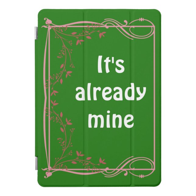 Already mine iPad pro cover (Front)