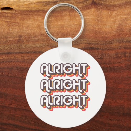Alright Alright Roller Disco Outfit 70s Costume Fo Keychain