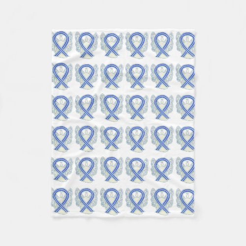 ALS Angel Awareness Ribbon Soft Blankets