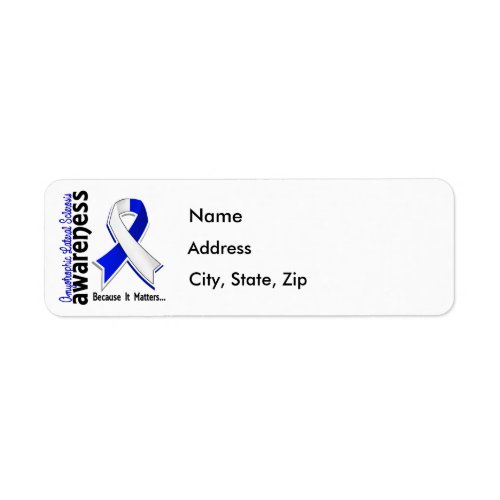 ALS Awareness 5 Label