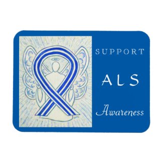 ALS Awareness Angel Custom Magnet