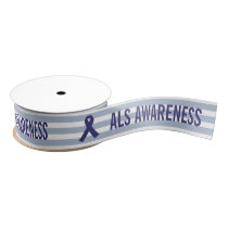 ALS Awareness Blue Ribbon