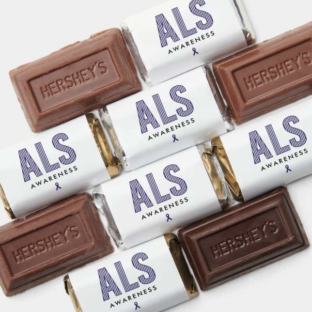 ALS Awareness Blue Ribbon Hershey's Miniatures (Assorted)