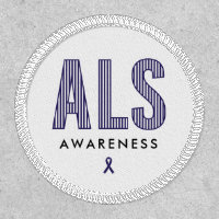 ALS Awareness Blue Ribbon