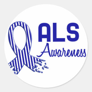 ALS Awareness Classic Round Sticker