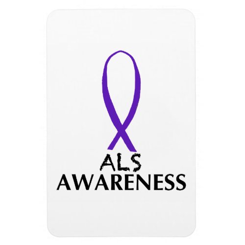 ALS Awareness flexible magnet