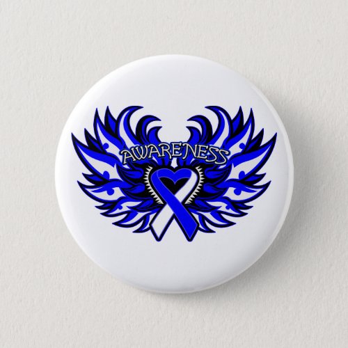 ALS Awareness Heart Wingspng Button