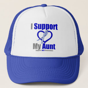 ALS Awareness I Support My Aunt Trucker Hat