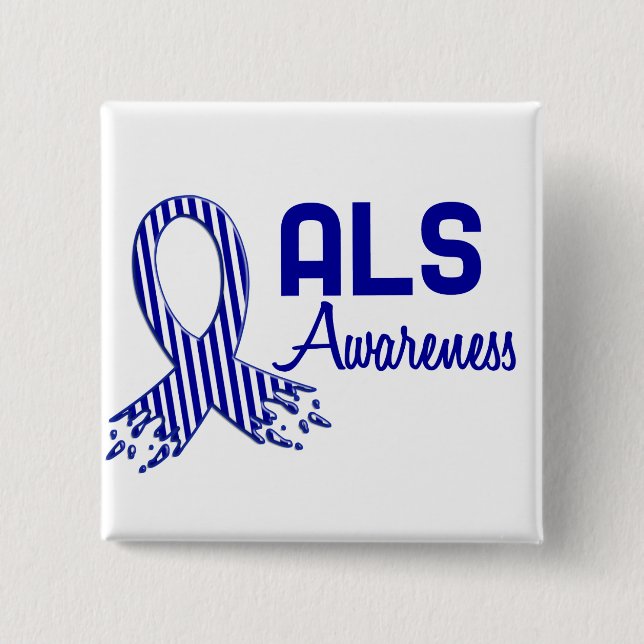 ALS Awareness Pinback Button (Front)