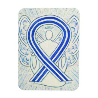 ALS Awareness Ribbon Angel Custom Magnet Gift