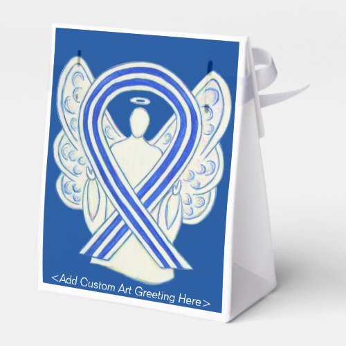 ALS Awareness Ribbon Angel Party Favor Boxes