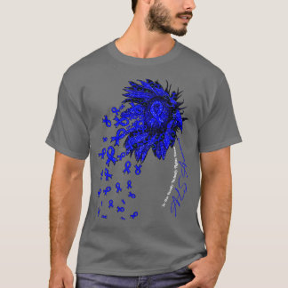 ALS Awareness sunflower nobody fights alone T-Shirt
