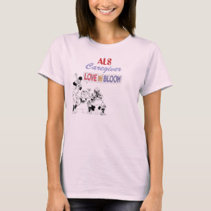 ALS Caregiver vintage-inspired ringer Tee