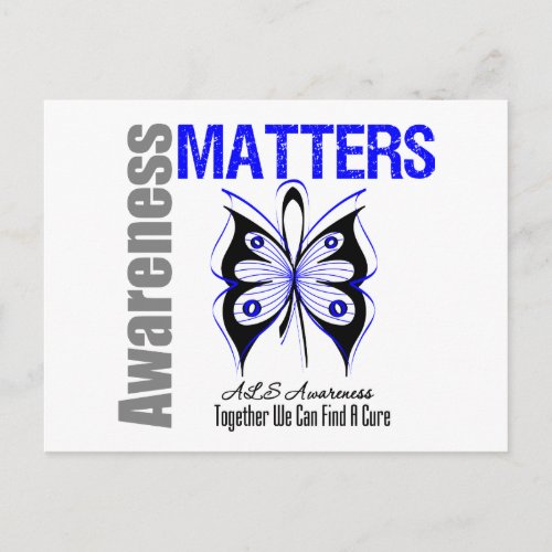 ALS Disease Awareness Matters Postcard