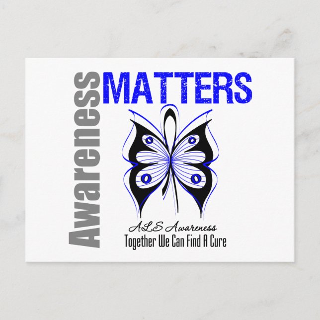 ALS Disease Awareness Matters Postcard (Front)