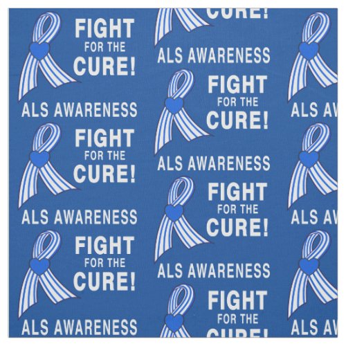 ALS Fight for the Cure Fabric