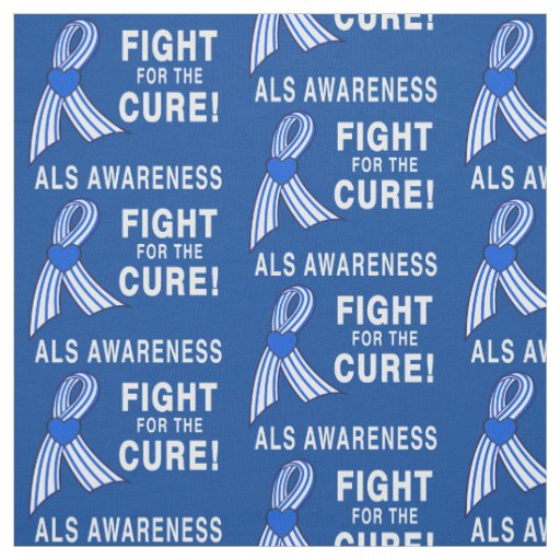 ALS: Fight for the Cure! Fabric