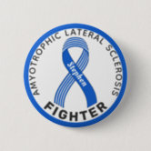 Blue and White Awareness Ribbons