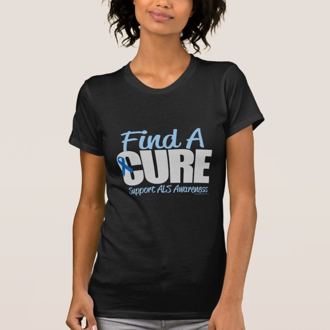 ALS Find A Cure T-Shirt (Front)
