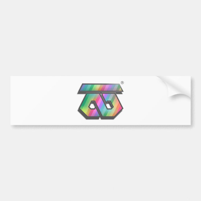 ALS logo bumper sticker (Front)