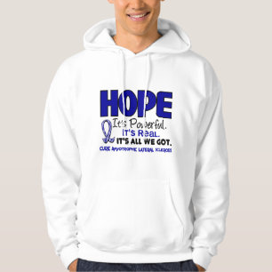 ALS Lou Gehrig's Disease HOPE 1 Hoodie