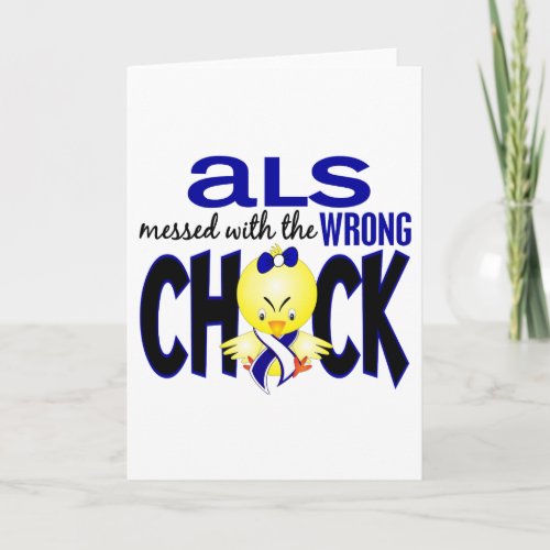 ALS Messed With The Wrong Chick Card