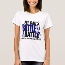 ALS My Battle Too 1 Dad T-Shirt