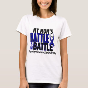 ALS My Battle Too 1 Mom T-Shirt