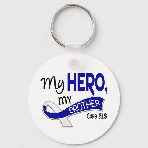 ALS My Brother My Hero 42 Keychain