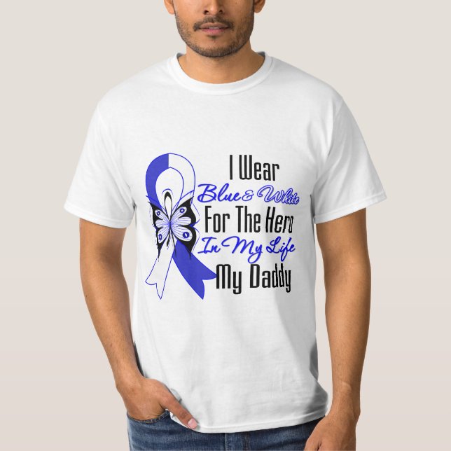 ALS Ribbon Hero in My Life My Daddy T-Shirt (Front)