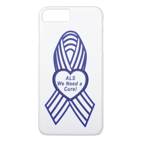 ALS Ribbon We Need a Cure iPhone 8 Plus7 Plus Case