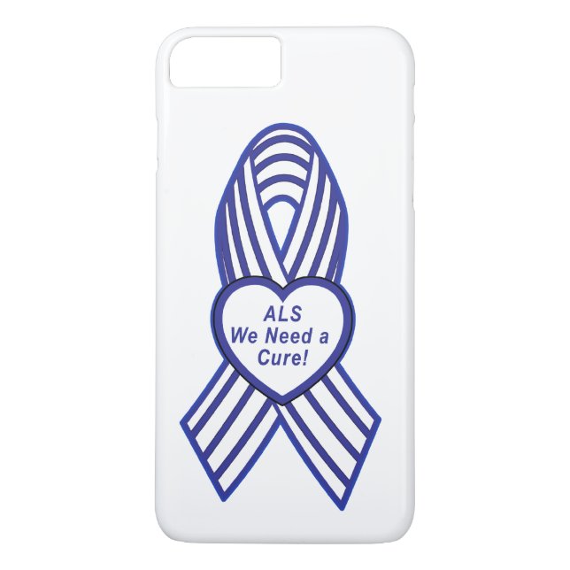 ALS Ribbon: We Need a Cure Case-Mate iPhone Case (Back)