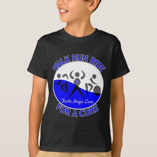 ALS Walk Run Ride For A Cure T_Shirt