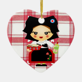 Alsace Ceramic Ornament