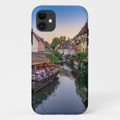 Alsace France Flower Water Canal                 iPhone 11 Case