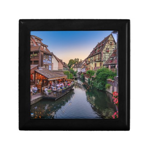 Alsace France Flower Water Canal                 Gift Box