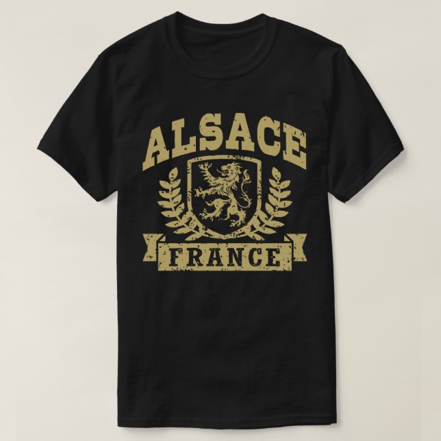 Alsace France T-Shirt (Design Front)